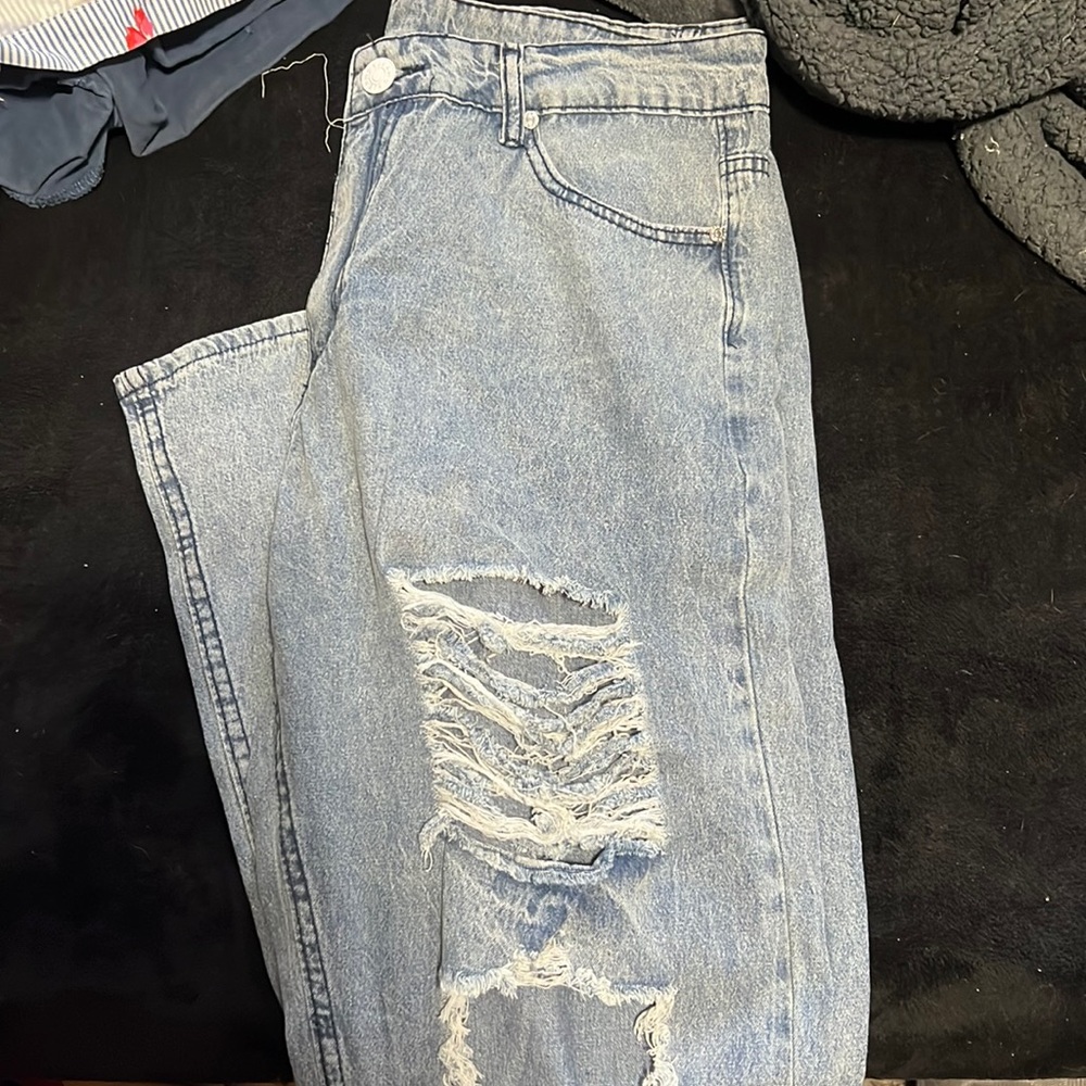 Off brand baggie jeans from Amazon straight fit size large never been worn